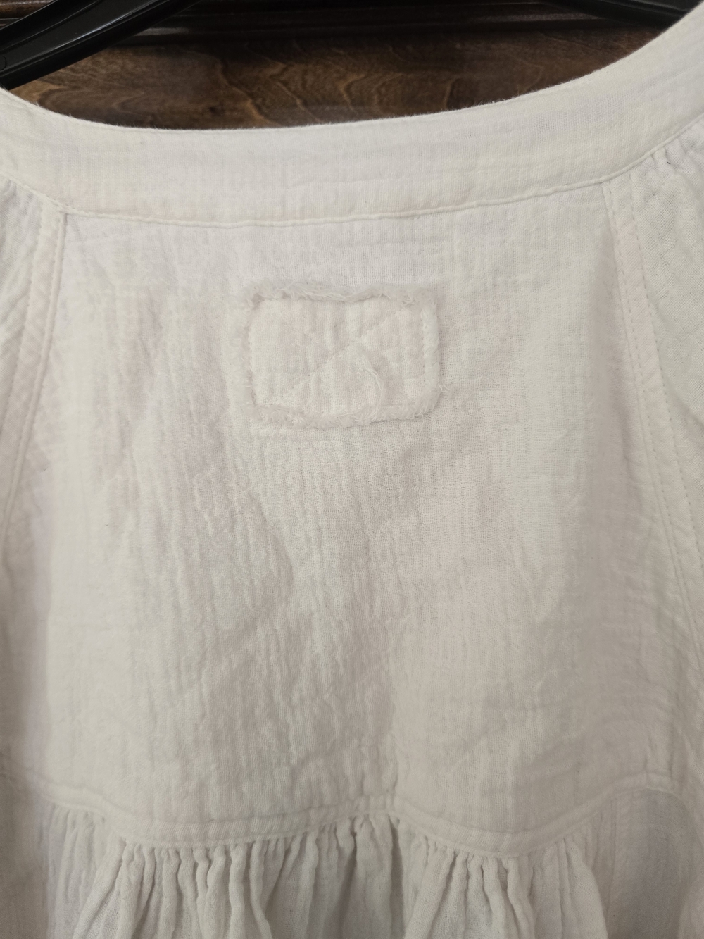 Aerie Daybreak Coverup Shirt White Lightweight Button-Front XL - Picture 7 of 9